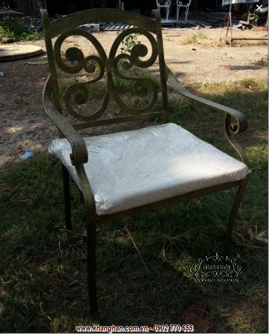 Wrought iron chairs art CNC cutting pattern - KH 15-G001 Wrought iron chairs art CNC cutting pattern - KH 15-G001