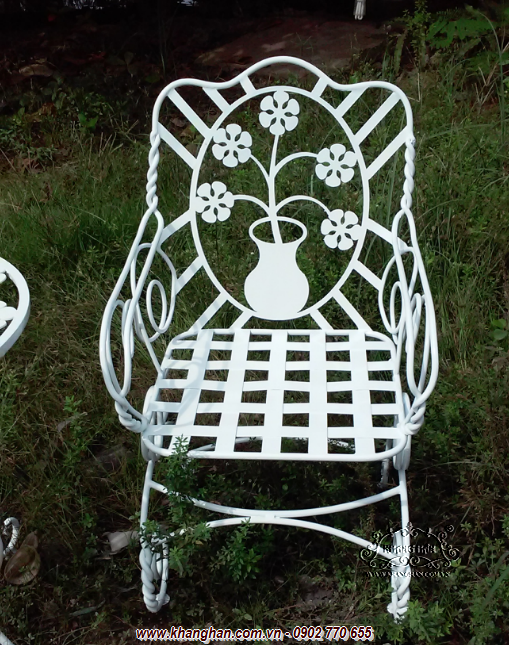 Ghế sắt nghệ thuật ưa chuộng nhất năm 2015 KH15-G005 Ghế sắt nghệ thuật ưa chuộng nhất năm 2015 KH15-G005