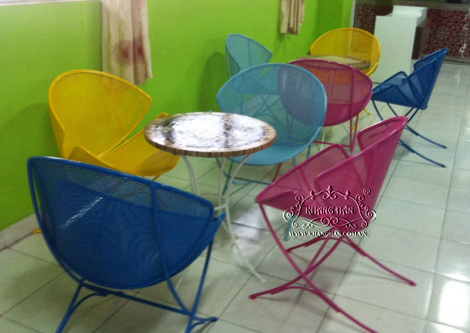 Beautiful art iron chairs KH-G023 Beautiful art iron chairs KH-G023