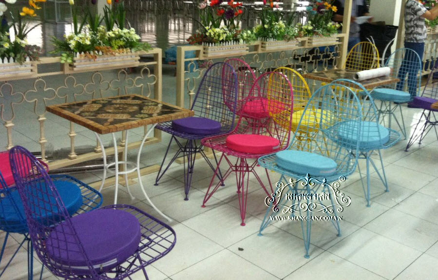 Beautiful art iron chairs KH15-G011 Beautiful art iron chairs KH15-G011