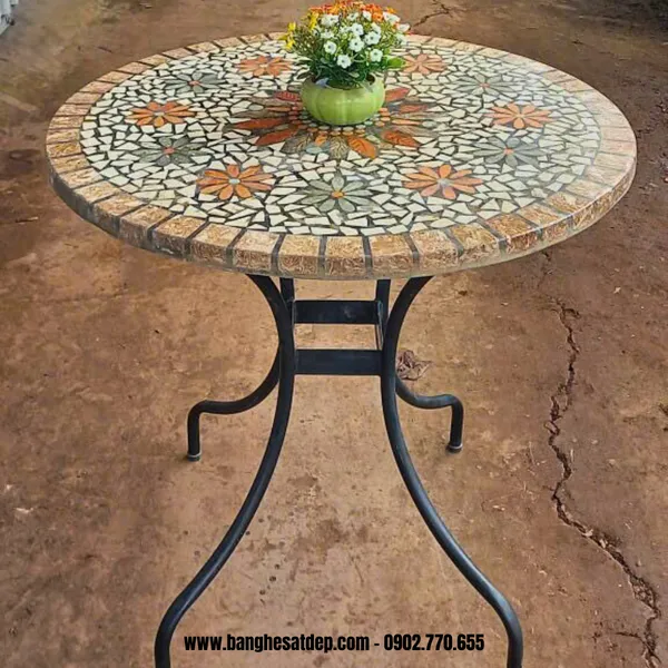 BỘ BÀN TRÒN 4 GHẾ