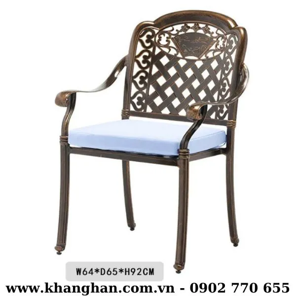GHẾ NHÔM NGOÀI TRỜI  KH23-G01/01A