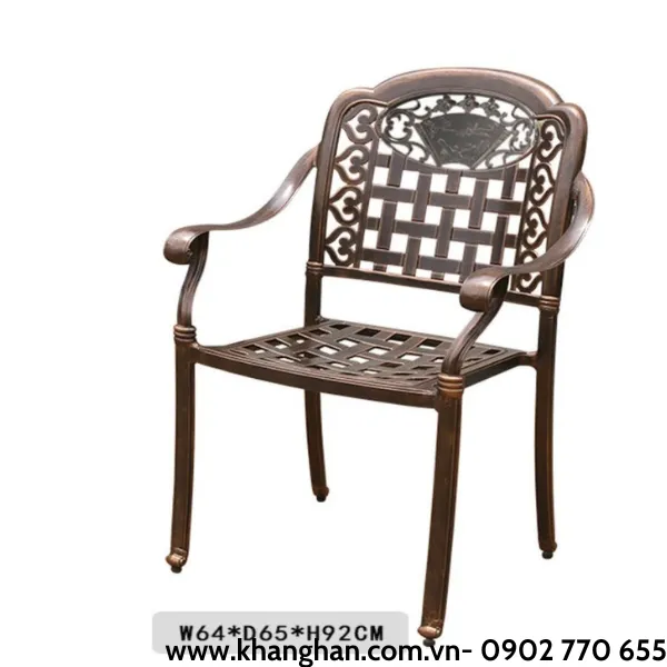 GHẾ NHÔM NGOÀI TRỜI  KH23-G01/01A
