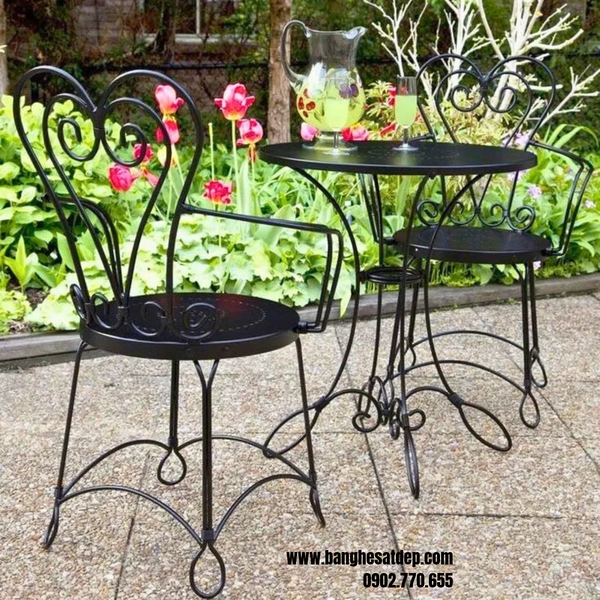BÀN GHẾ SẮT KH26-BG12