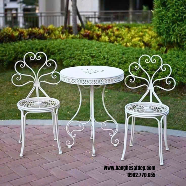 BÀN GHẾ SẮT KH26-BG14