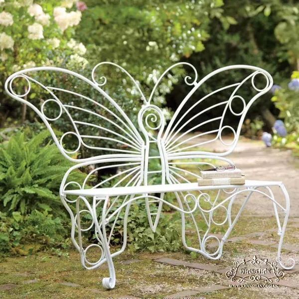 GHẾ DÀI SẮT RÈN - KH15-GD012