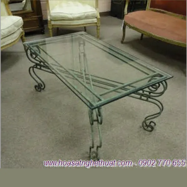 BÀN SOFA ĐẸP BẰNG SẮT 