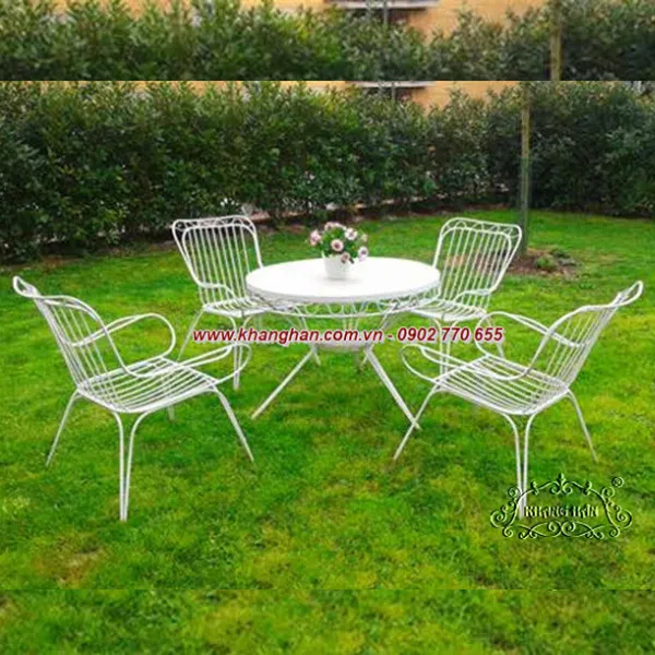 BÀN GHẾ SÂN VƯỜN KH-BG018