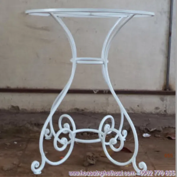 BÀN GHẾ SẮT RÈN MỸ THUẬT KH14-BG026