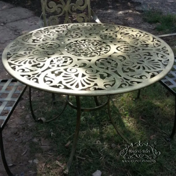 BÀN GHẾ SẮT NGHỆ THUẬT KH15-BG001