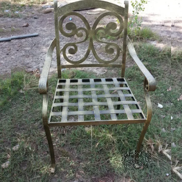 BÀN GHẾ SẮT NGHỆ THUẬT KH15-BG001