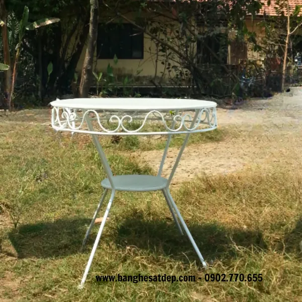 BÀN GHẾ SẮT KH15-BG002