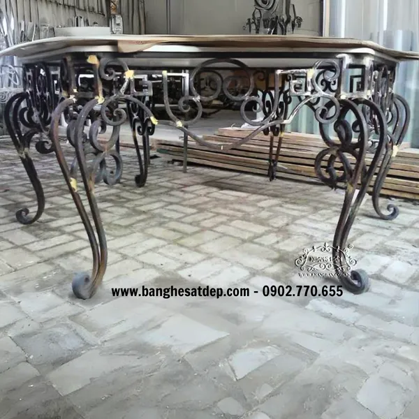 BỘ BÀN GHẾ SẮT  KH15-BG004