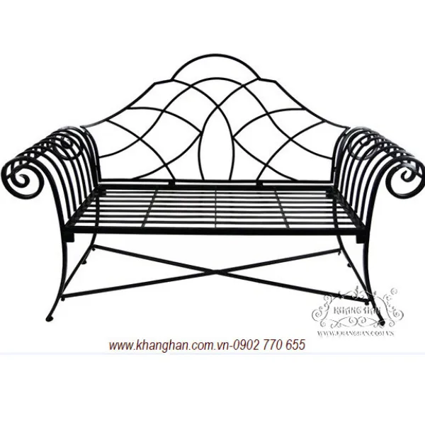5 Sample beautiful bench elegant iron art