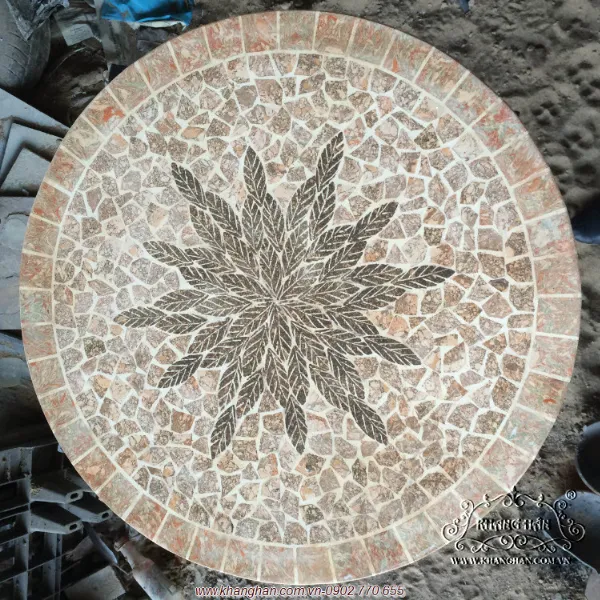 Mặt bàn đá Mosaic KH16-M001