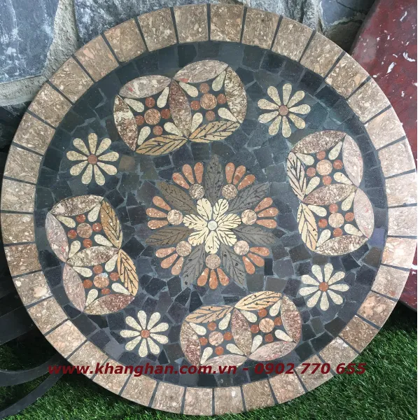 Mặt bàn đá Mosaic KH16-M008