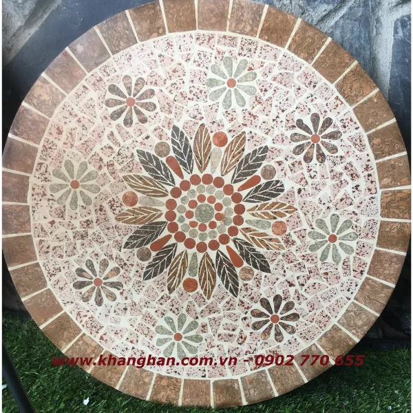 Mặt bàn đá Mosaic KH16-M011
