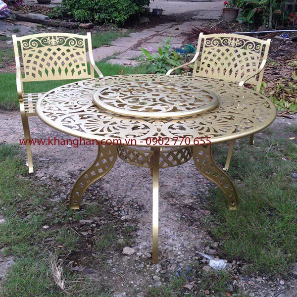 BÀN GHẾ SẮT MỸ THUẬT KH19-BG001