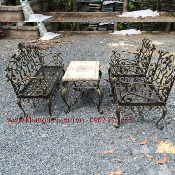 BÀN GHẾ SOFE NGHỆ THUẬT KH19-BG002