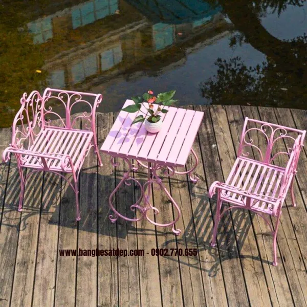 MẪU BÀN GHẾ SÂN VƯỜN ĐƯỢC YÊU THÍCH NHẤT