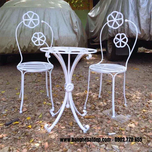 BÀN GHẾ SẮT KH25-BG02
