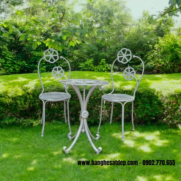 BÀN GHẾ SẮT KH25-BG02