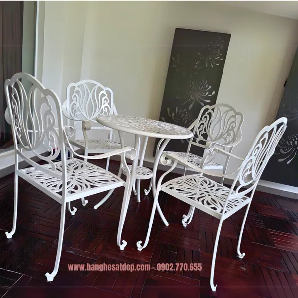 BÀN GHẾ SẮT KH25-BG03