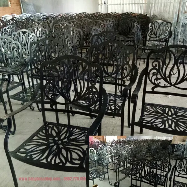 BÀN GHẾ SẮT KH25-BG03