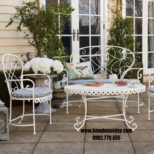 BỘ BÀN GHẾ SẮT KH26-BG05