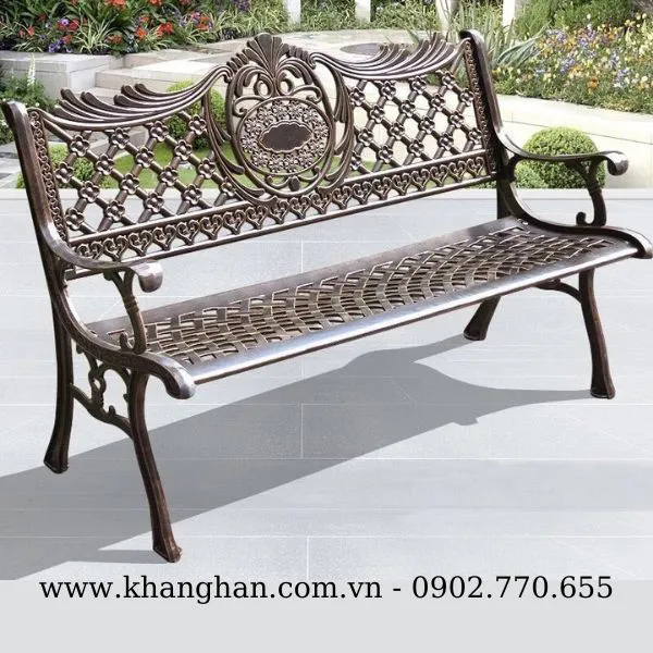 GHẾ BĂNG DÀI NHÔM ĐÚC