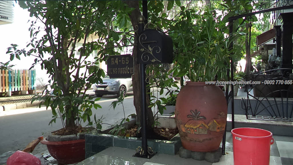 Iron post box art luxury KH-TT001 Iron post box art luxury KH-TT001