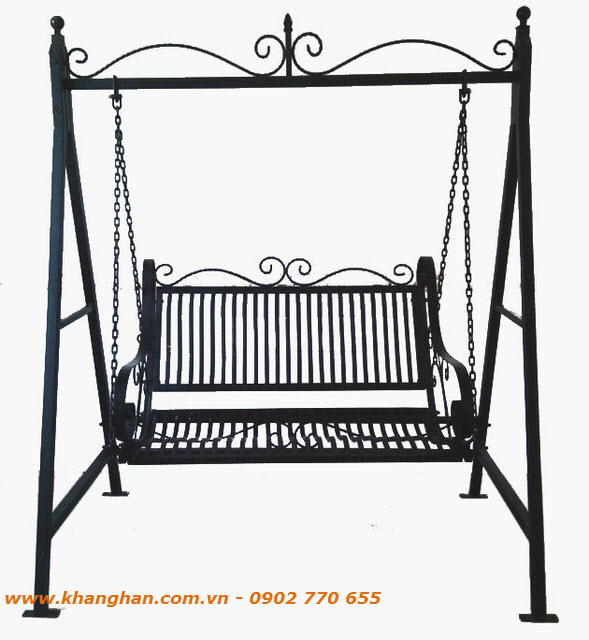 Swings iron garden art KH-XD002 Swings iron garden art KH-XD002