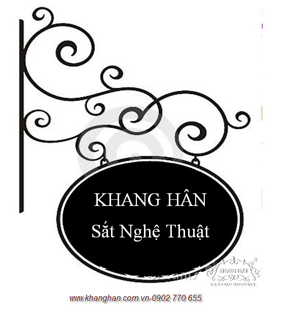 Biển hiệu sắt mỹ thuật sắt mỹ thuật KH15-SN001 Biển hiệu sắt mỹ thuật sắt mỹ thuật KH15-SN001