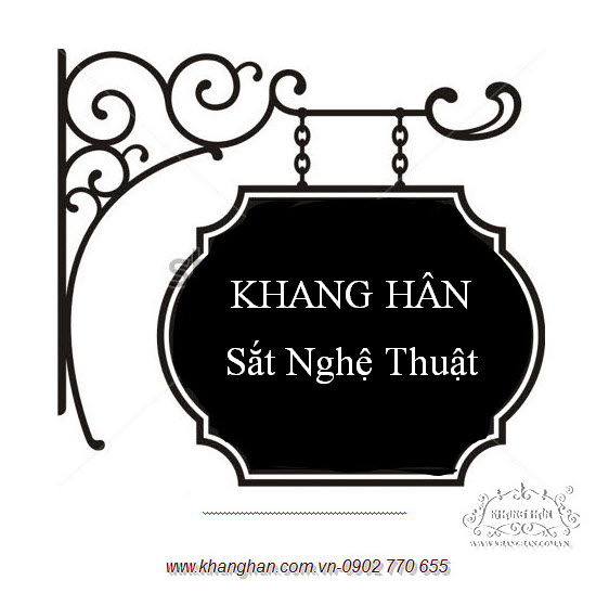Biển hiệu sắt mỹ thuật sắt mỹ thuật KH15-SN006 Biển hiệu sắt mỹ thuật sắt mỹ thuật KH15-SN006