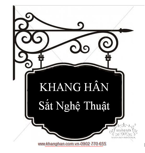 Biển hiệu sắt mỹ thuật sắt mỹ thuật KH15-SN007 Biển hiệu sắt mỹ thuật sắt mỹ thuật KH15-SN007