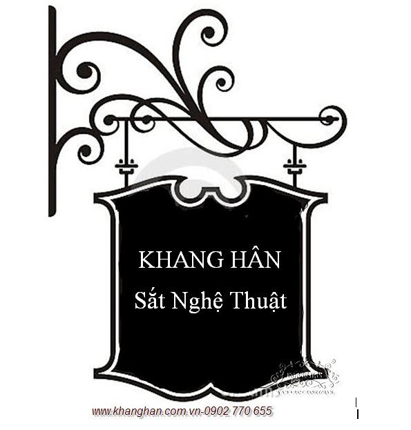 Biển hiệu sắt mỹ thuật sắt mỹ thuật KH15-SN010 Biển hiệu sắt mỹ thuật sắt mỹ thuật KH15-SN010