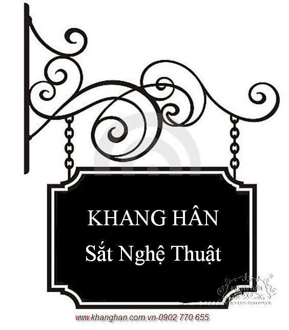 Biển hiệu sắt mỹ thuật sắt mỹ thuật KH15-SN012 Biển hiệu sắt mỹ thuật sắt mỹ thuật KH15-SN012