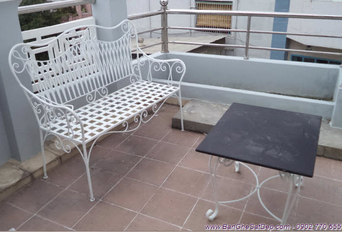 Sofa sắt rèn nghệ thuật Sofa sắt rèn nghệ thuật