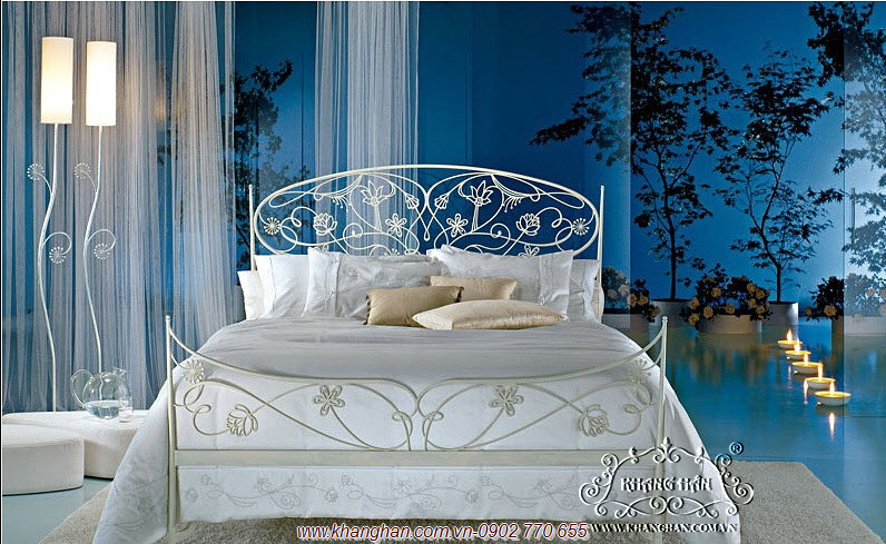 Iron Bed CNC cutting art KH15-GN006 Iron Bed CNC cutting art KH15-GN006
