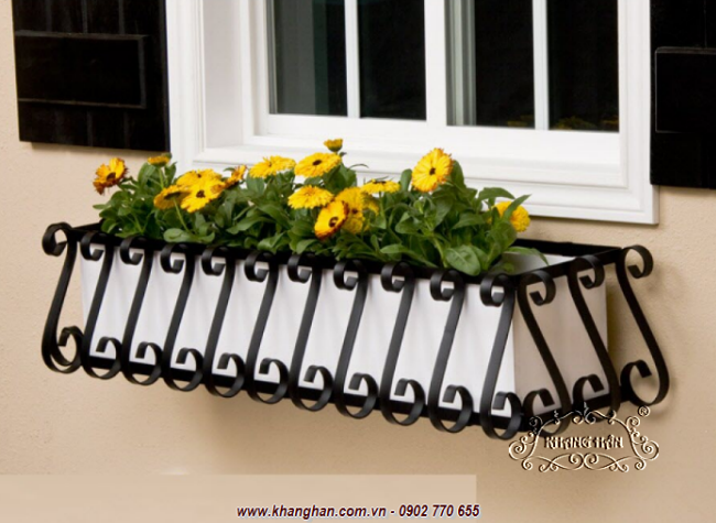 Kệ hoa sắt mỹ thuật KH14-H018 Kệ hoa sắt mỹ thuật KH14-H018