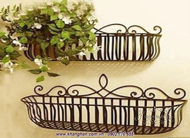 Kệ hoa sắt mỹ thuật KH14-H012 Kệ hoa sắt mỹ thuật KH14-H012