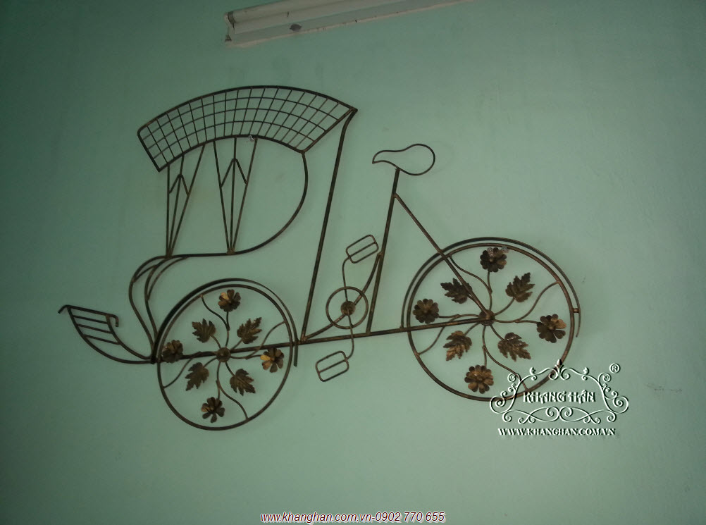 Cyclo iron wall art KH14-STT001 Cyclo iron wall art KH14-STT001
