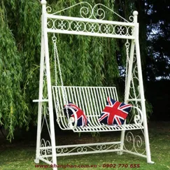 Artistic wrought iron swing KH14-XD006