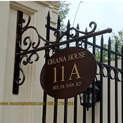 BIỂN SỐ NHÀ CHO BIỆT THỰ & NHÀ PHỐ