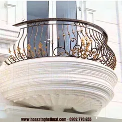 BAN CÔNG SẮT RÈN KH25-BC01