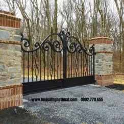 CỔNG SẮT RÈN KH25-CSR01