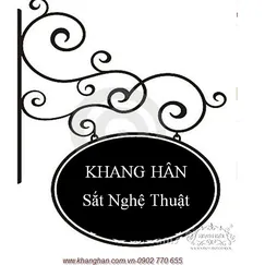 Signboard iron art form of the season