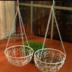 Giỏ hoa sắt mỹ thuật Khang Hân