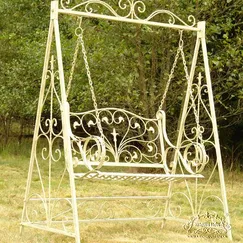 Swings beautiful iron art