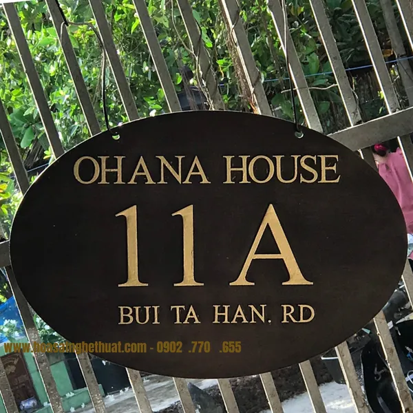 BIỂN SỐ NHÀ CHO BIỆT THỰ & NHÀ PHỐ